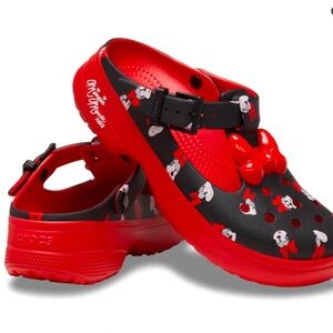 ❤️ Crocs x Disney Minnie Mouse Mary Jane Shoes Women’s SOLD OUT LTD EDITION❤️